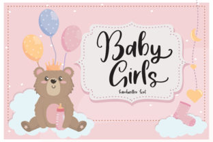Baby Girls Typeface: A Joyful Script for Editorial Design
