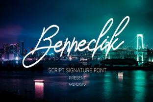 Bennedik: A Handwritten Typeface for Editorial Warmth