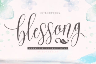 Blessong: A Handwritten Typeface for Editorial Soul