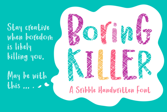 Boring Killer: A Script Font for Editorial Calm
