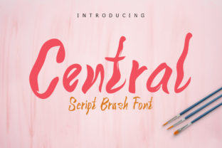 Central Typeface: A Casual Script for Modern Branding