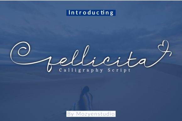Fellicita: A Calming Script Font for Editorial Design