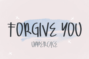 Forgive You: A Handwritten Font for Web Design