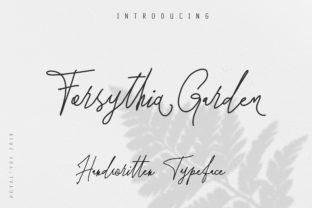 Forsythia Garden Font: Elevate Your Brand Identity