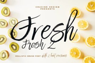 Fresh Typeface: Bold Script for Campaigns