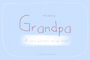 Grandpa Font: A Casual Script for Bold Campaigns