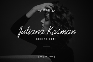 Juliana Kasman: A Script Font for Editorial Design