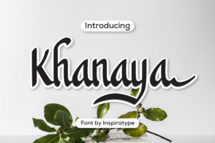 Khanaya: A Bold Script Font for Digital Impact