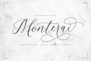 Monterai: A Handwritten Font for Digital Design