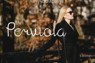 Perviola: A Handwritten Font for Branding