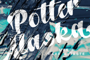 Potter Alaska Typeface for Editorial Design