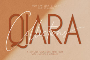 Qiara Duo: A Premium Font for Makers