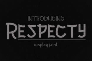 Respecty: A Playful Handwritten Font for Branding