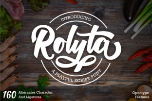 Rolyta: A Bold Script Font for Memorable Brands