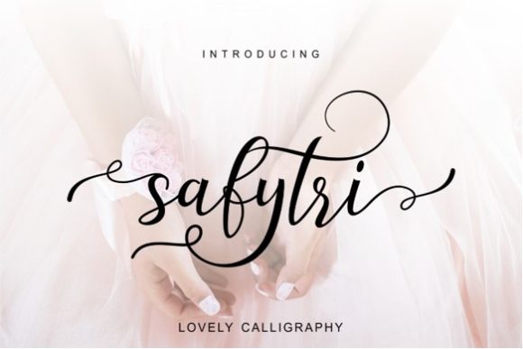 Safytri: A Standout Script Font for Editorial Design