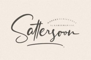 Sattersoon Font: Elevate Your Brand Identity