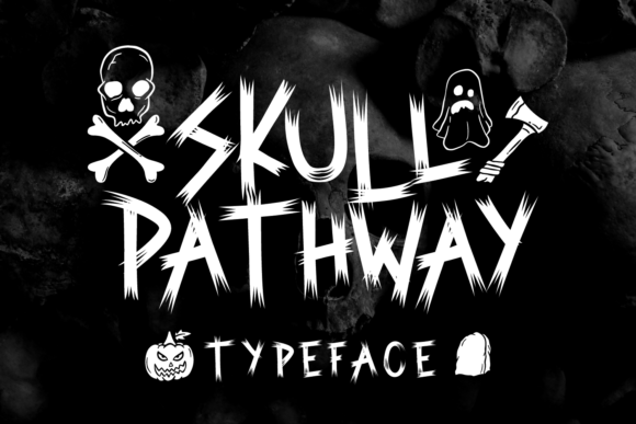 Skull Pathway: The Spooky Typeface for Bold Campaigns