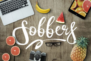Sobbers Font: Sweet Script for Handmade Makers