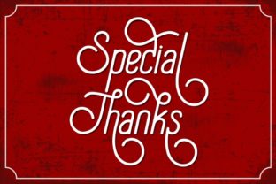 Special Thanks Font: A Marketer’s Review