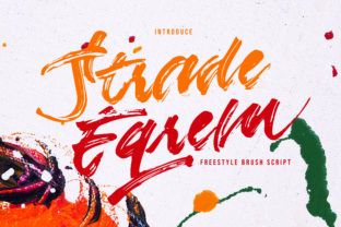Strade Eqrem: An Edgy Handwritten Typeface for Bold Brands