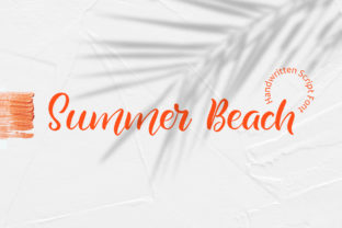 Summer Beach Font for Branding