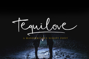 Tequilove: A Modern Handwritten Font for Branding