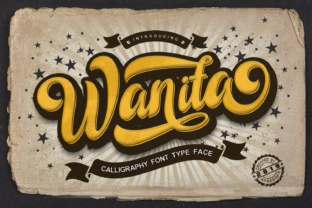 Wanita Typeface: A Playful Script for Modern Branding