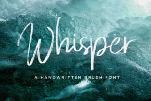 Whisper Font: A Handwritten Typeface for Makers